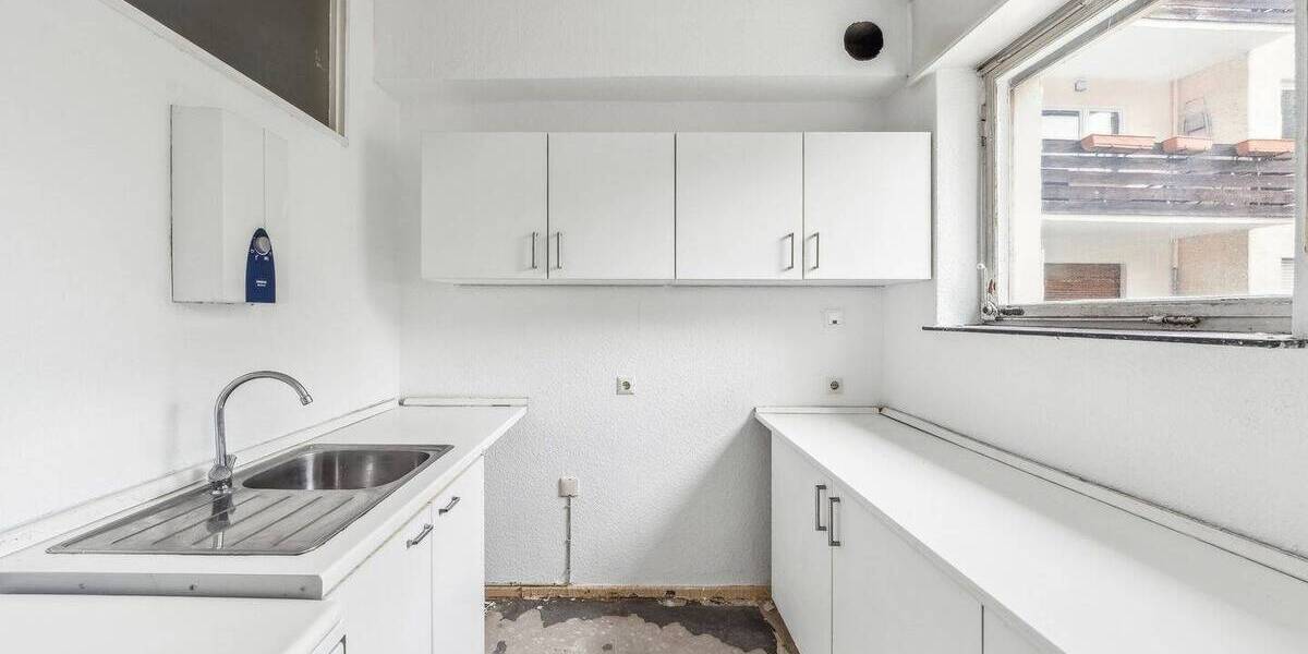 Barrierearme 1-Zimmer-Wohnung mit Balkon ins Grüne - ruhig, hell und mit Potenzial 1 zimmer