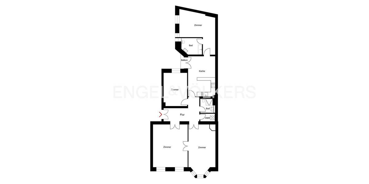 Etagenwohnung Berlin Mitte - 4 Zimmer, 130 m&sup2;, 1.150.000&euro; | Angebot:26696311
