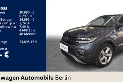 VW T-Cross 20.482 km 20.990 &euro; Berlin 10587