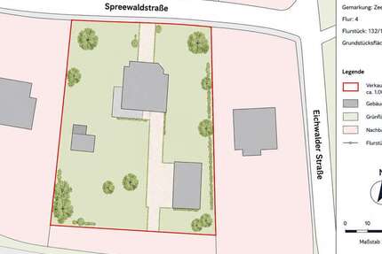 Grundstück zu verkaufen in Zeesen 299.000 € 1000 m² - Grundstück Zeesen Zeesen | Angebot:27217134