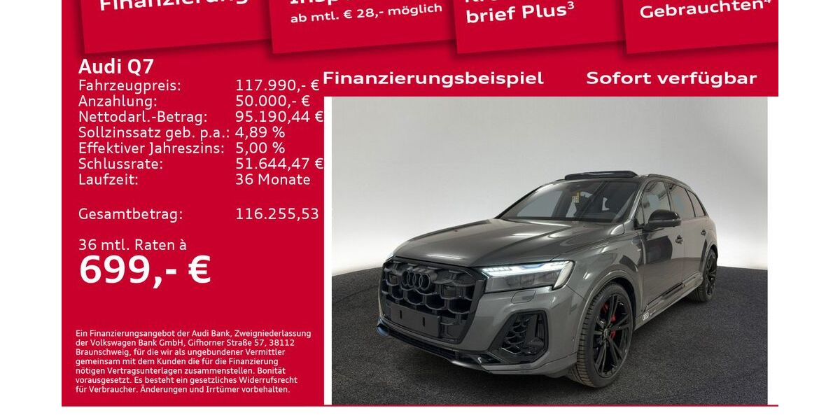 Audi Q7 6.001 km 117.990 &euro; Berlin 12489