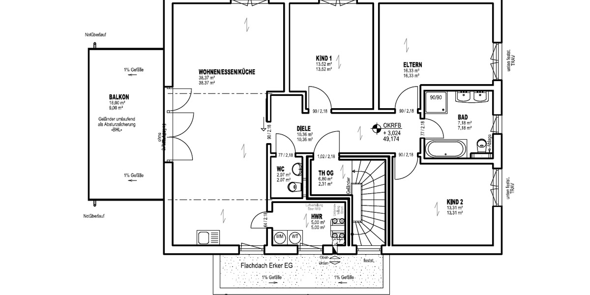 Etagenwohnung Oranienburg - 4 Zimmer, 118 m&sup2;, 1.669&euro; | Angebot:26477852