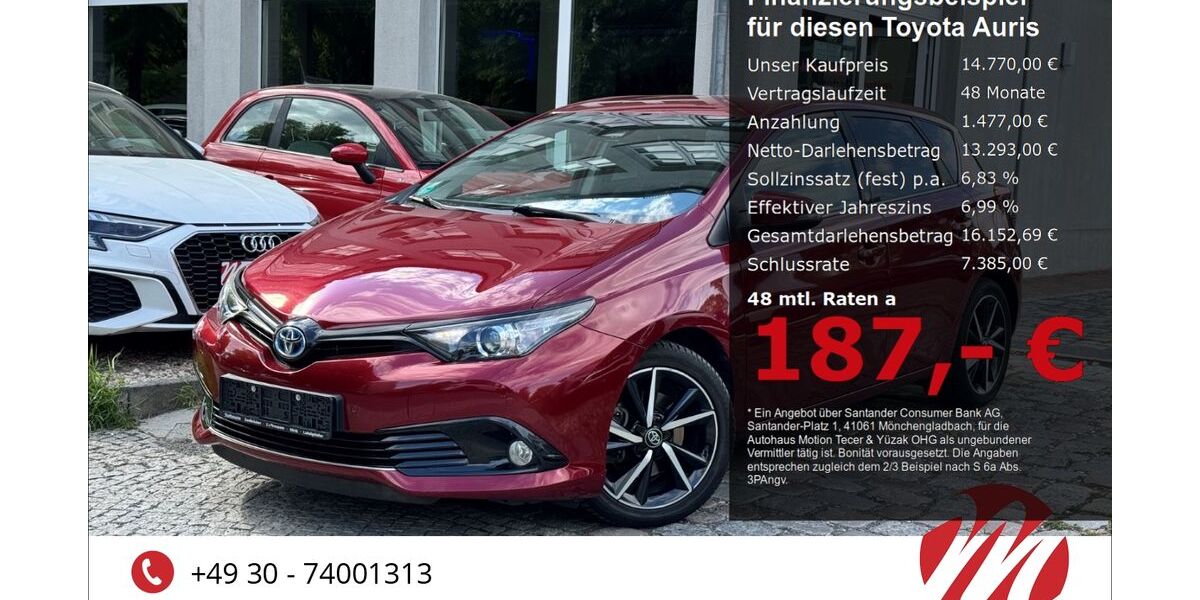 Toyota Auris 75.000 km 14.470 &euro; Berlin 12305