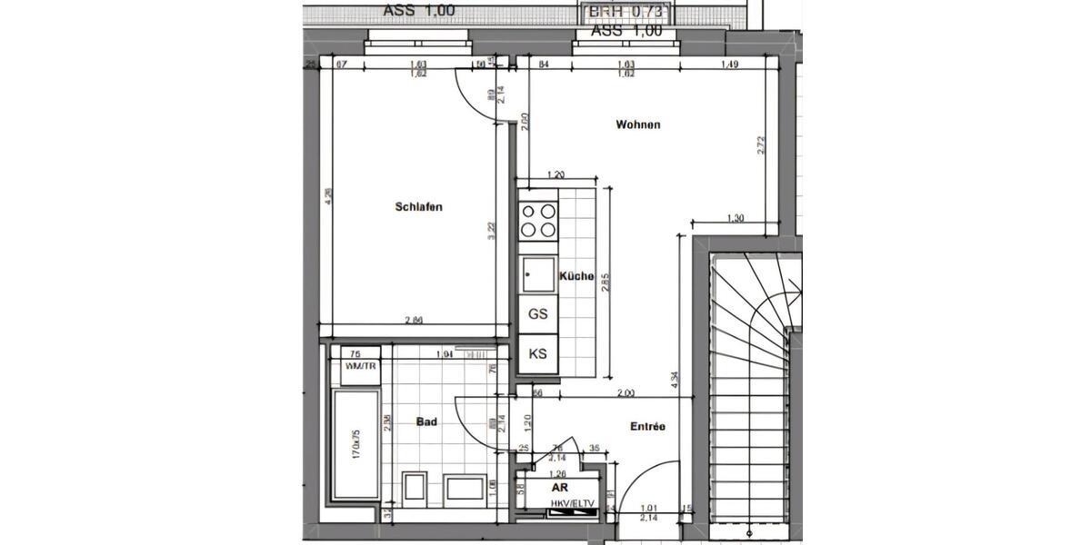 Erdgeschoßwohnung Berlin Lichtenberg - 2 Zimmer, 41 m&sup2;, 1.050&euro; | Angebot:26676832
