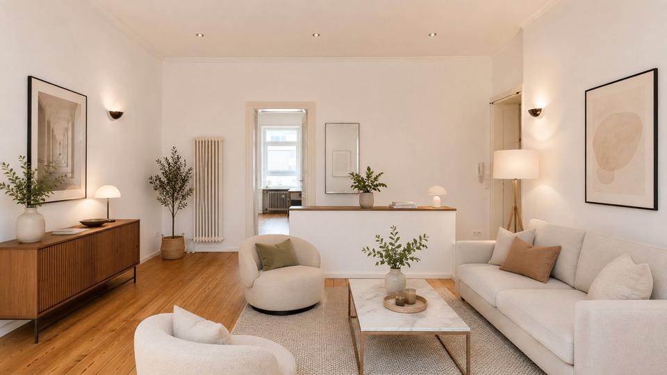 Etagenwohnung Berlin Charlottenburg-Wilmersdorf - 2 Zimmer, 66 m&sup2;, 339.000&euro; | Angebot:26602566