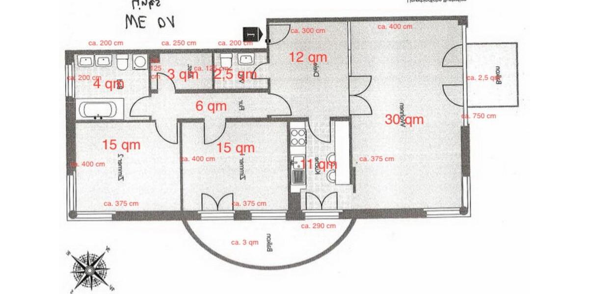 Etagenwohnung Berlin Reinickendorf - 3 Zimmer, 104 m&sup2;, 475.000&euro; | Angebot:24848290