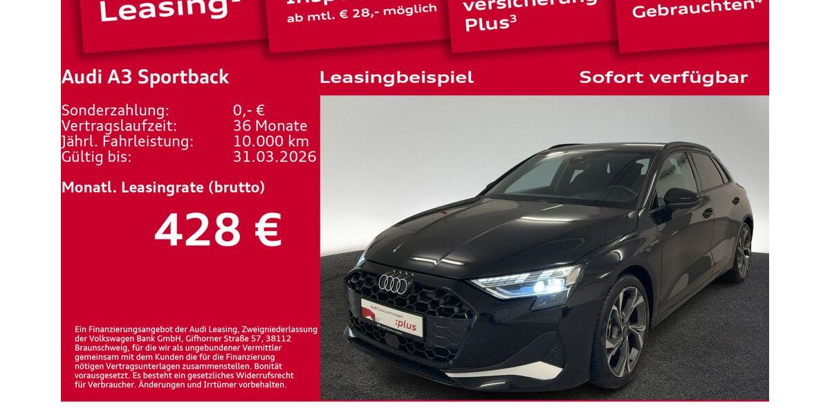 Audi A3 6.700 km 34.990 &euro; Berlin 12489