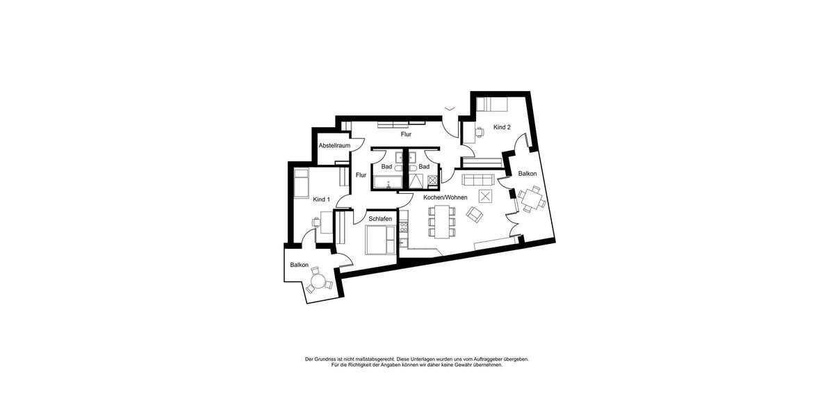 Etagenwohnung Berlin Siemensstadt - 4 Zimmer, 125 m&sup2;, 1.900&euro; | Angebot:25803172