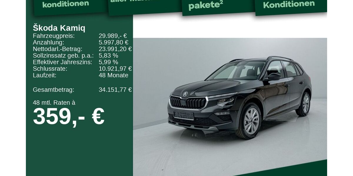 Skoda Kamiq 10.000 km 29.289 &euro; Berlin 13088