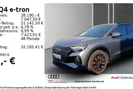 Audi Q4 e-tron 99.846 km 28.190 &euro; Berlin 13581