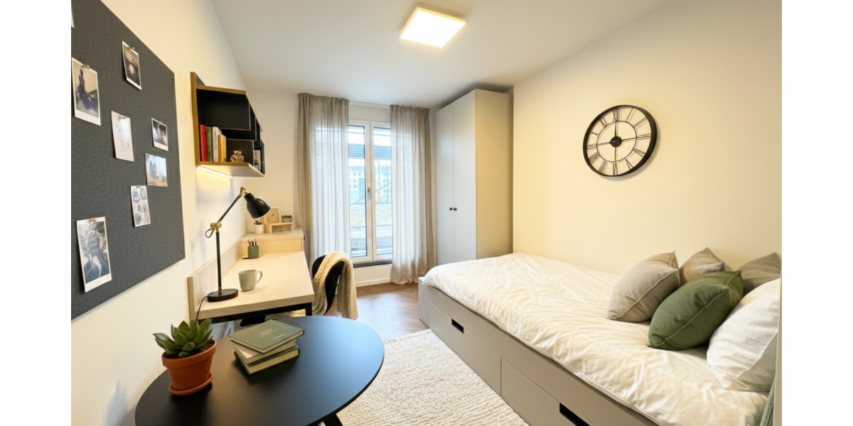 Etagenwohnung Berlin Friedrichshain - 1 Zimmer, 22 m&sup2;, 592&euro; | Angebot:25004382