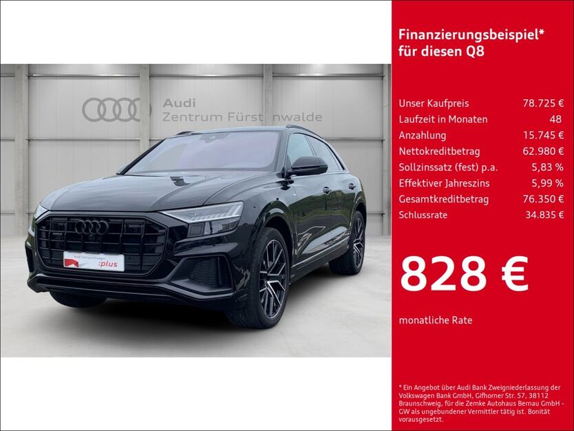 Audi Q8 22.479 km 78.725 € Bernau 16321