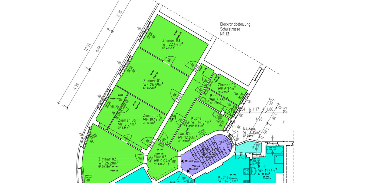 Etagenwohnung Berlin Lankwitz - 4 Zimmer, 153 m&sup2;, 610.000&euro; | Angebot:24802698