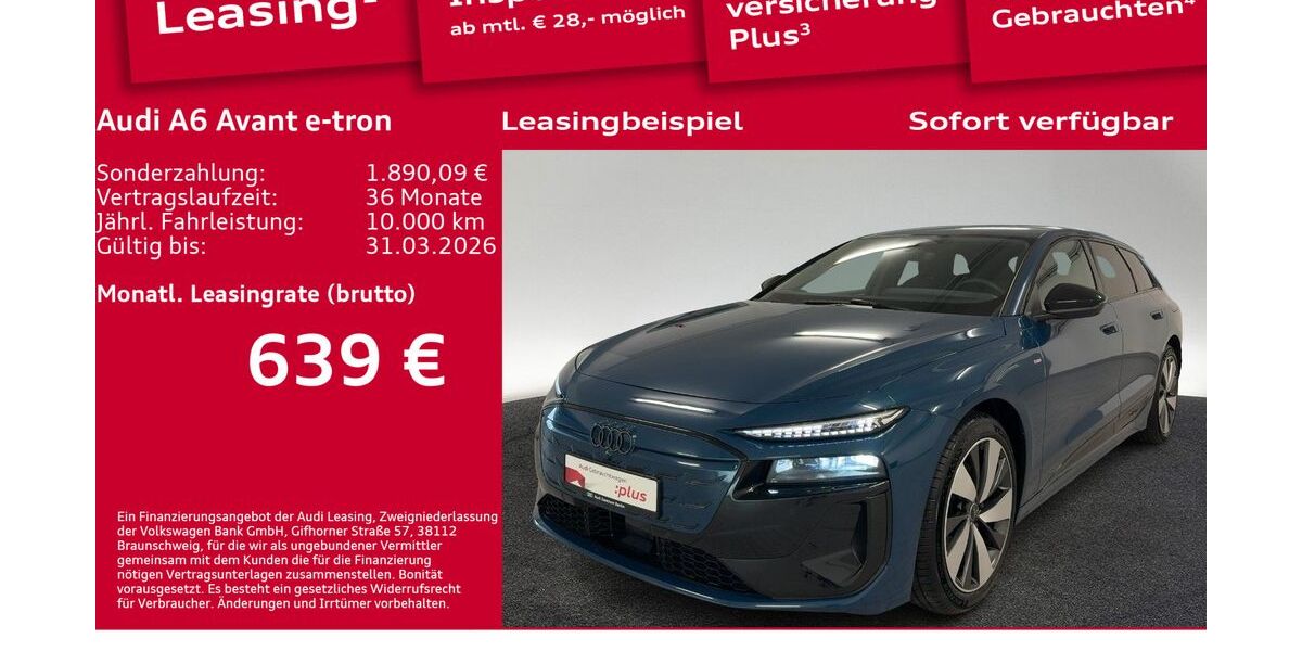 Audi A6 e-tron 8.300 km 59.990 &euro; Berlin 12489