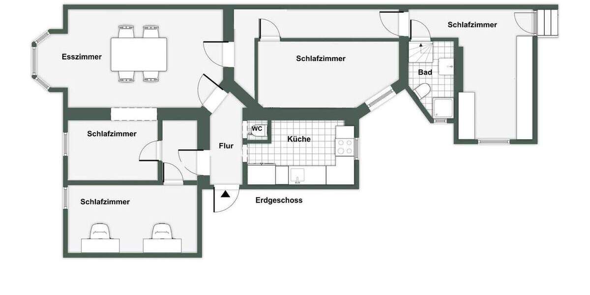 Etagenwohnung Berlin / Kreuzberg Kreuzberg - 5 Zimmer, 130 m&sup2;, 816.000&euro; | Angebot:25699529