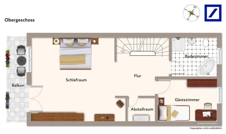 Reihenhaus Potsdam Berliner Vorstadt - 6 Zimmer, 195 m&sup2;, 3.705&euro; | Angebot:26455873