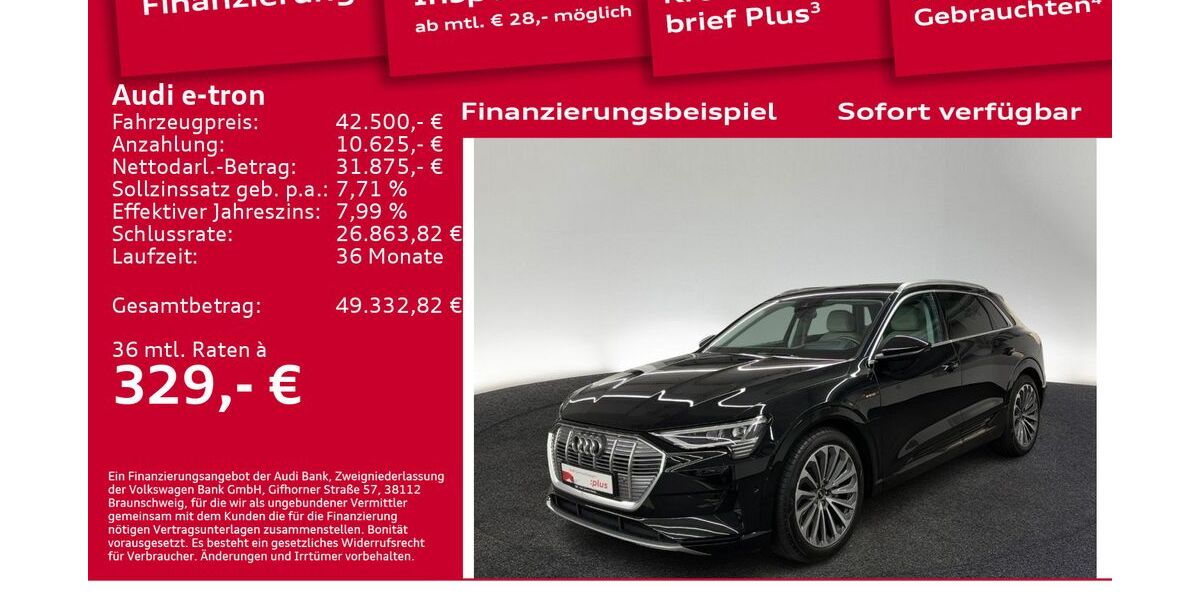 Audi e-tron 51.700 km 42.500 &euro; Berlin 10587