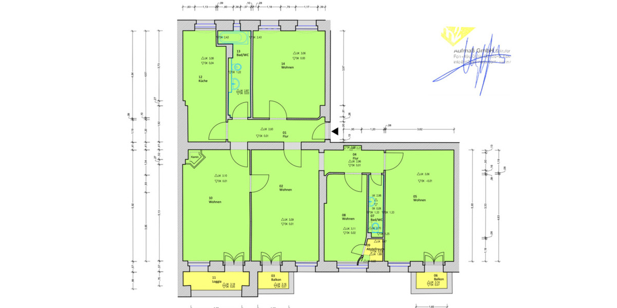 Etagenwohnung Berlin Reinickendorf - 5 Zimmer, 128 m&sup2;, 2.000&euro; | Angebot:25935119