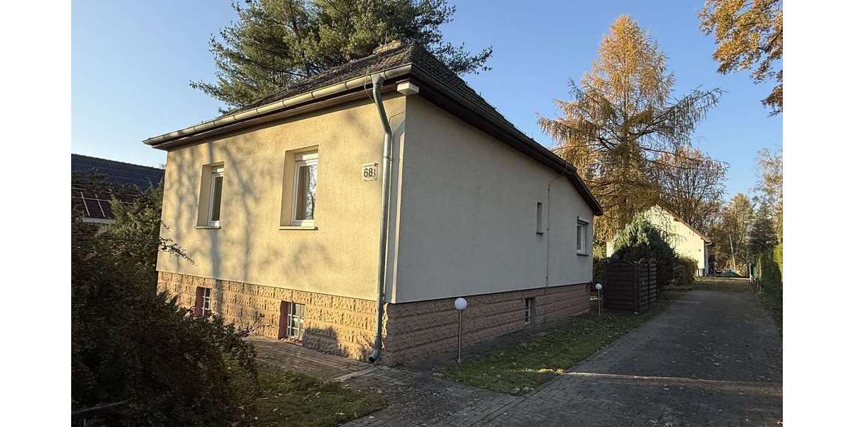 KLEINES HAUS IN RUHIGER LAGE... - Einfamilienhaus Petershagen/Eggersdorf Eggersdorf | Angebot:26247589