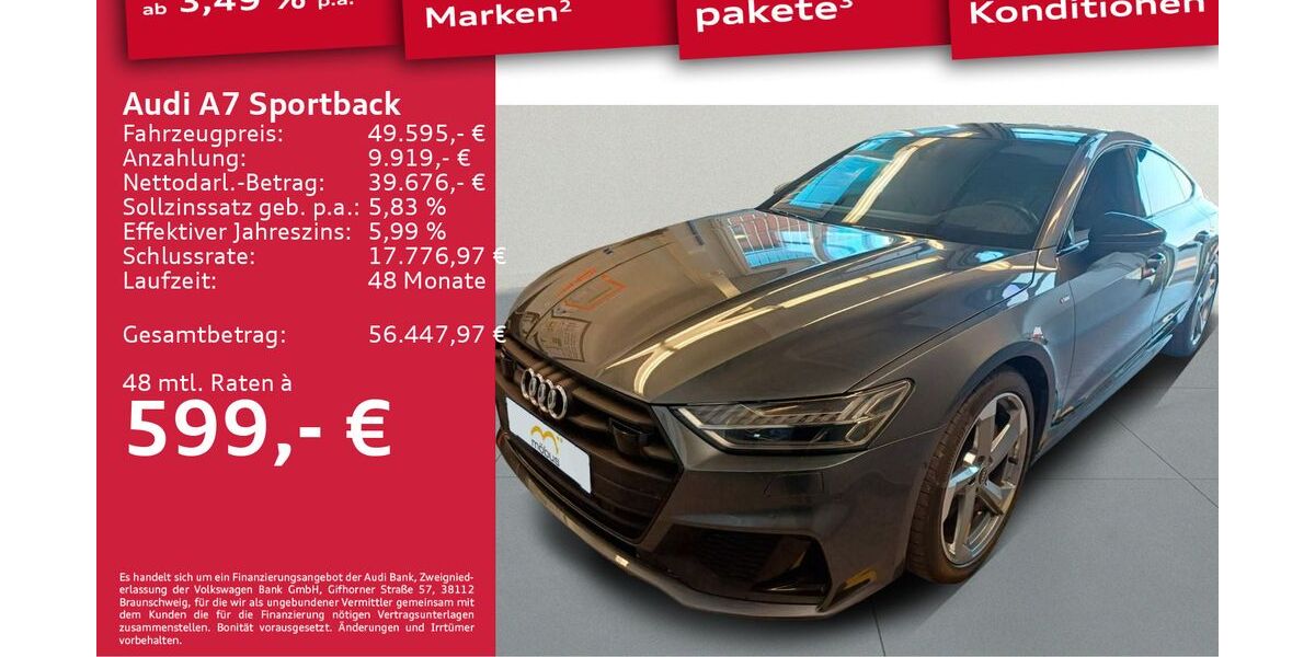 Audi A7 57.414 km 49.595 € Berlin 13088