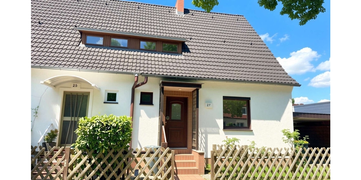 Lankwitz - Renovierungsbedürftige Doppelhaushälfte mit idyllischem Garten - Doppelhaushälfte Berlin Berlin - Steglitz-Zehlendorf - Lankwitz | Angebot:26649308