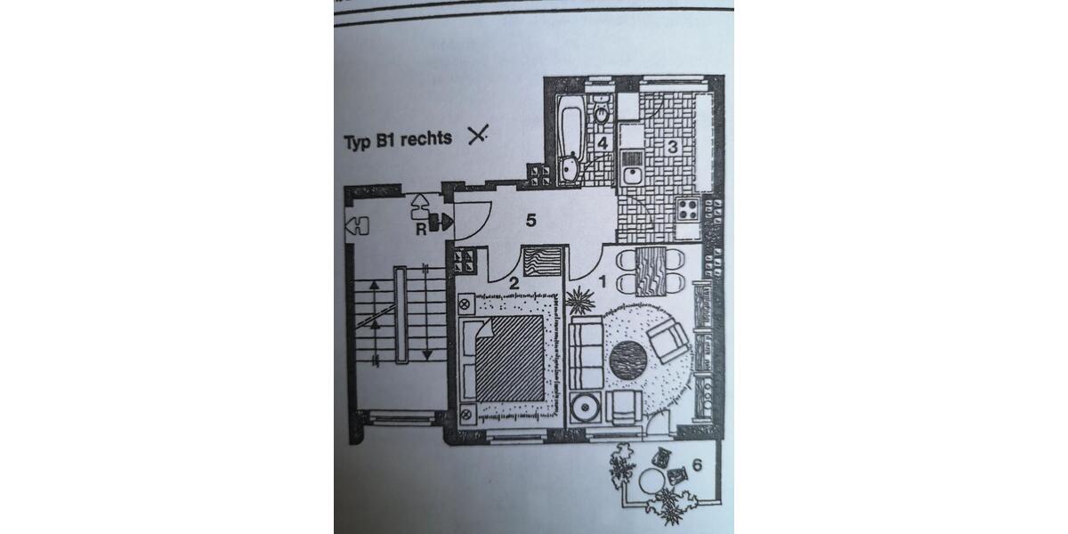Erdgeschoßwohnung Berlin Reinickendorf - 2 Zimmer, 43 m&sup2;, 1.000&euro; | Angebot:26613390