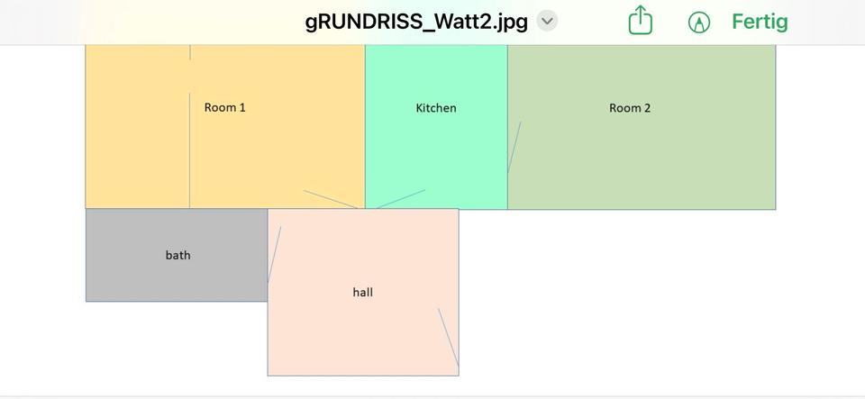 Dachgeschoßwohnung Berlin Reinickendorf - 2 Zimmer, 70 m&sup2;, 1.190&euro; | Angebot:24649774