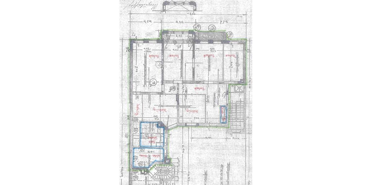 Etagenwohnung Berlin Charlottenburg - 6 Zimmer, 209 m&sup2;, 2.715&euro; | Angebot:25739907