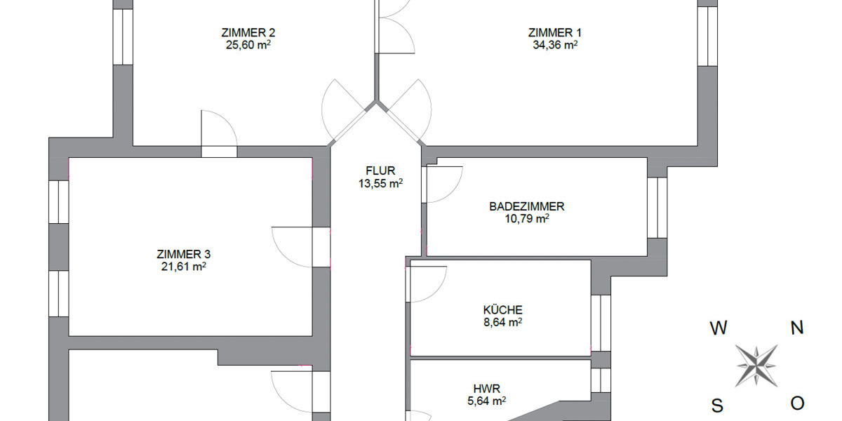 Gewerbeobjekt Berlin Grunewald - 4 Zimmer, 149 m&sup2;, 890.000&euro; | Angebot:25699369