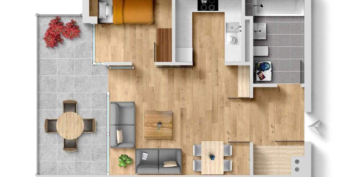 Etagenwohnung Berlin Friedrichshain - 1 Zimmer, 44 m&sup2;, 249.000&euro; | Angebot:24810686