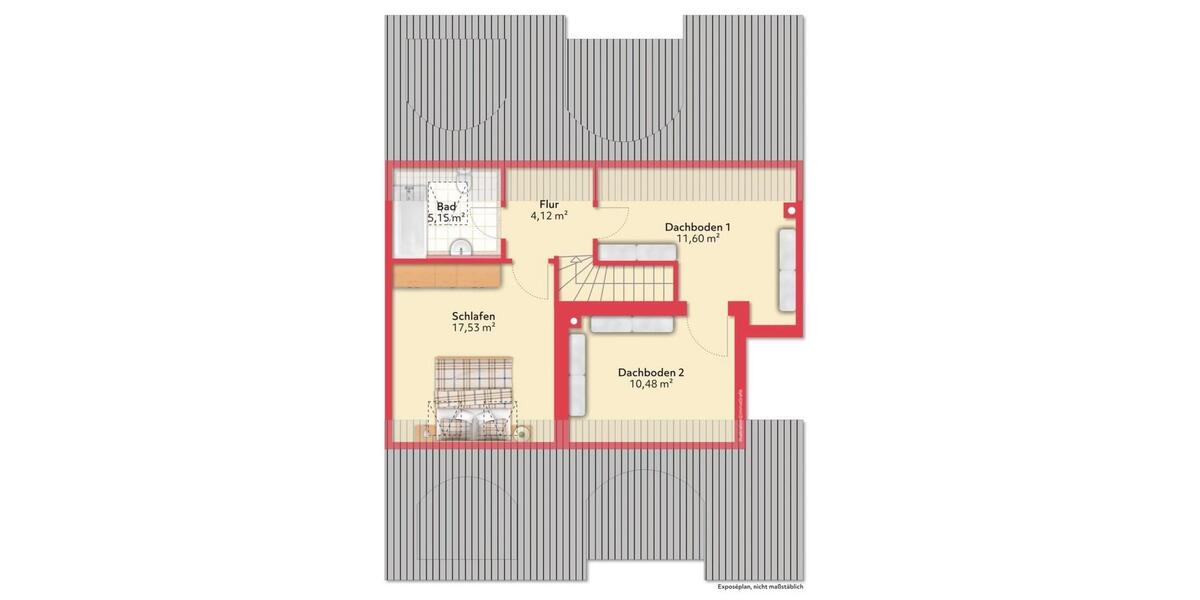 Maisonettenwohnung Hohen Neuendorf Bergfelde - 3 Zimmer, 82 m&sup2;, 280.000&euro; | Angebot:26151690