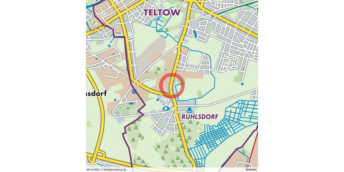 Grundstück Teltow Ruhlsdorf - 419.000&euro; | Angebot:26672052