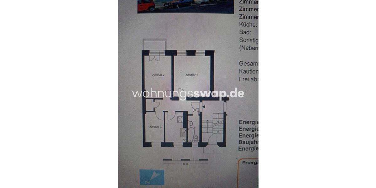 Etagenwohnung Berlin Friedrichsfelde - 3 Zimmer, 53 m&sup2;, 396&euro; | Angebot:25921817