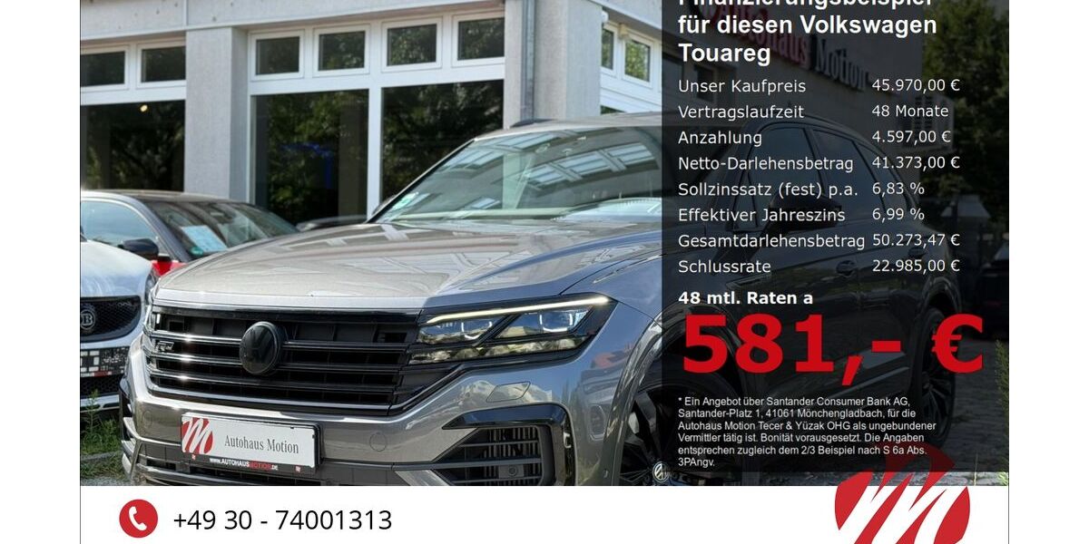 VW Touareg 109.900 km 45.970 &euro; Berlin 12305