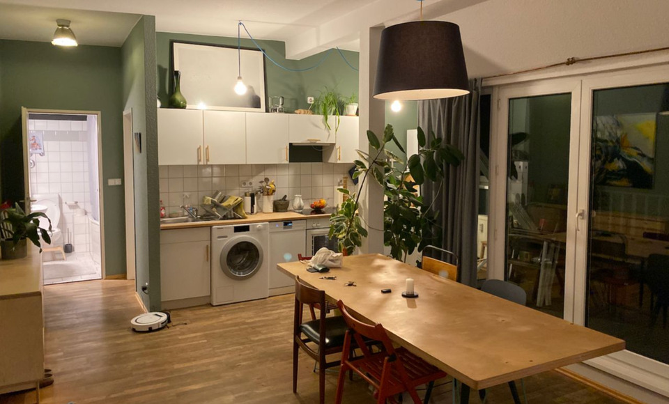 Dachgeschoßwohnung Berlin Pankow - 3 Zimmer, 58 m&sup2;, 1.400&euro; | Angebot:25898715