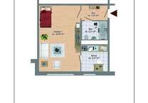 Wohnung zum Mieten in Berlin-Marzahn 288,26 € 32.72 m²