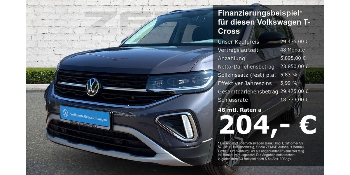 VW T-Cross 2.383 km 28.575 &euro; Oranienburg 16515