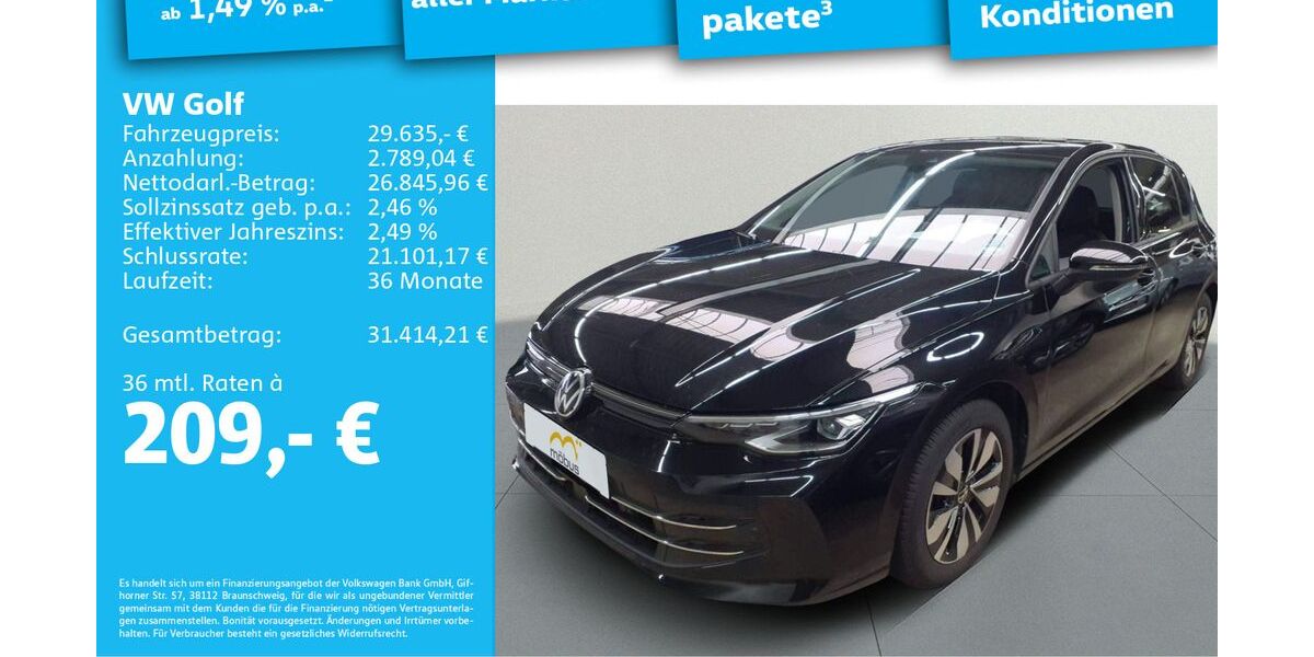 VW Golf 27.764 km 29.635 &euro; Berlin 13088