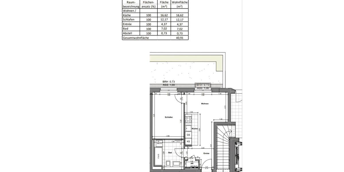 Erdgeschoßwohnung Berlin Lichtenberg - 2 Zimmer, 41 m&sup2;, 1.050&euro; | Angebot:26676832