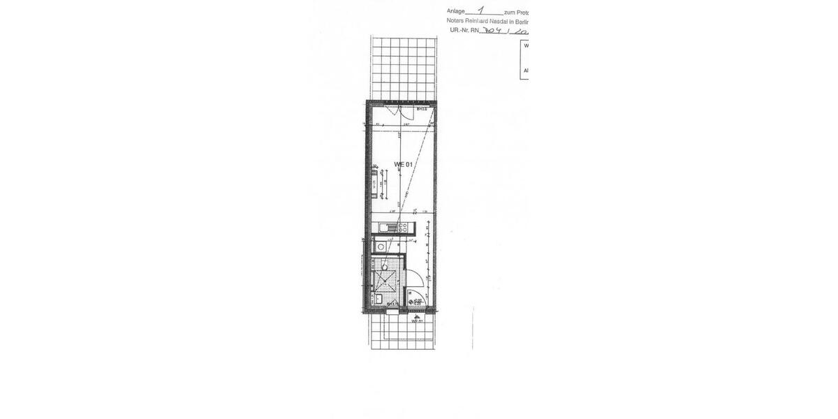 Terrassenwohnung Berlin Pankow - 1 Zimmer, 47 m&sup2;, 320.000&euro; | Angebot:26994624