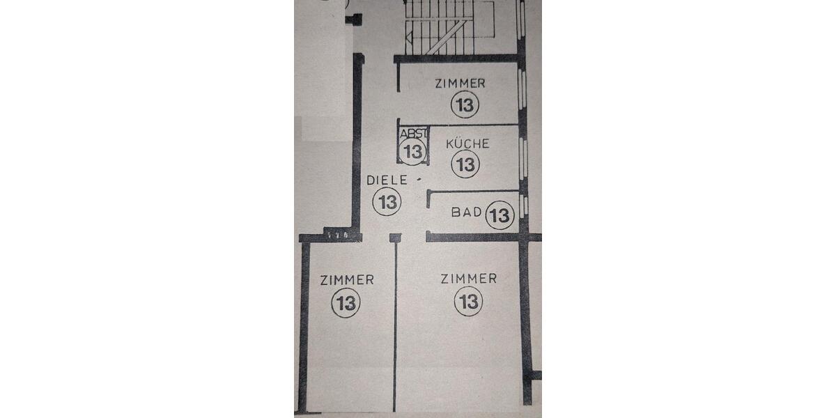 Etagenwohnung Berlin Charlottenburg-Wilmersdorf - 3 Zimmer, 66 m&sup2;, 359.000&euro; | Angebot:25995721