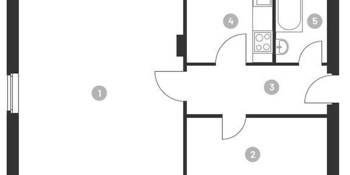 Etagenwohnung Berlin Westend - 2 Zimmer, 46 m&sup2;, 995&euro; | Angebot:26596082