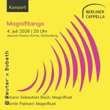 Johan Sebastian Bach & Martín Palmeri: Magnifitango 04.07.2026 Apostel-Paulus-Kirche