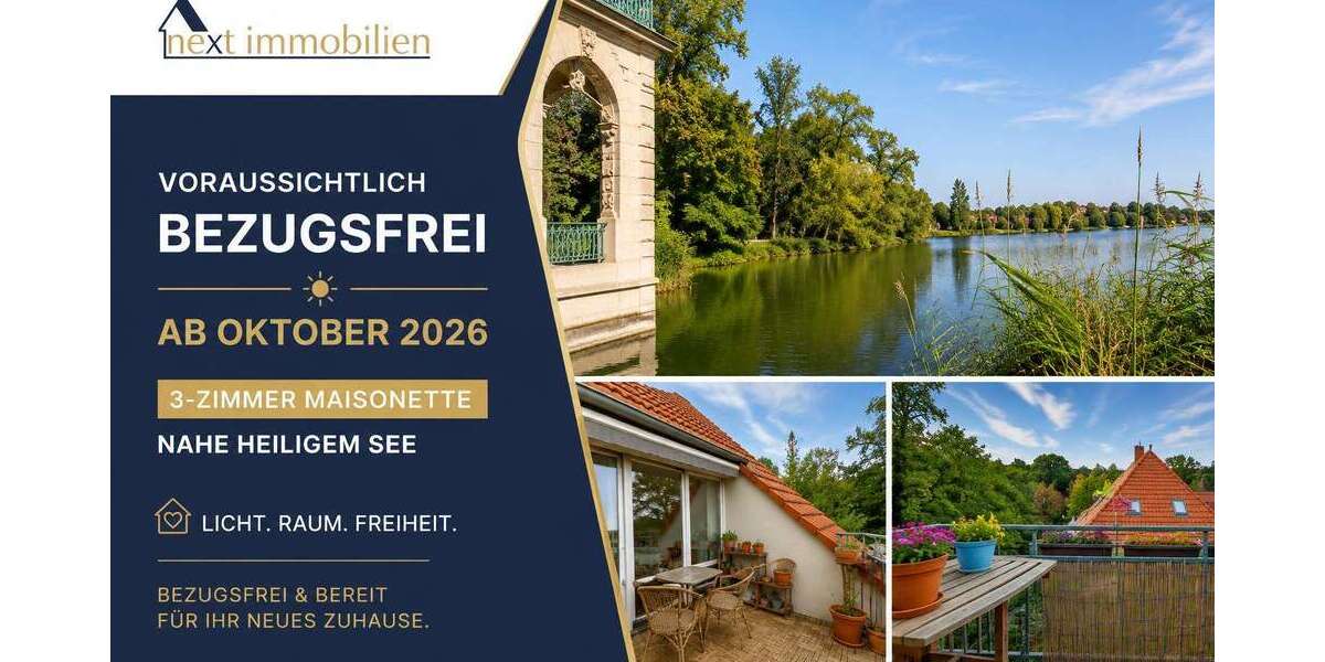 Etagenwohnung Potsdam Berliner Vorstadt - 3 Zimmer, 78 m&sup2;, 419.000&euro; | Angebot:26956524