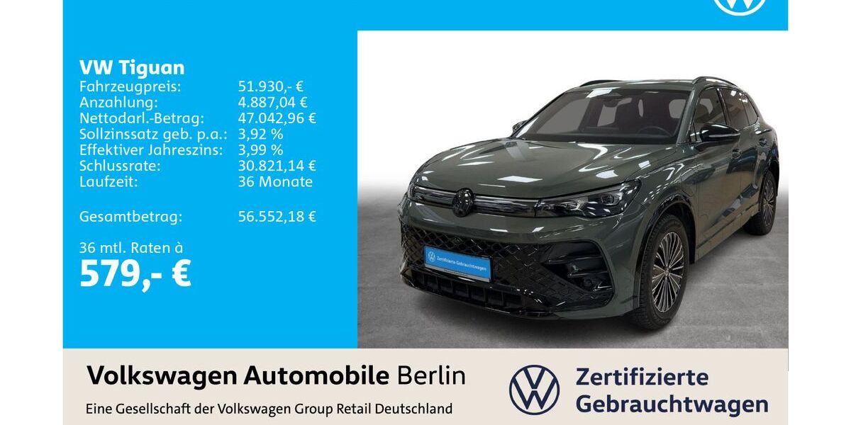 VW Tiguan 23.998 km 51.930 &euro; Berlin 12681