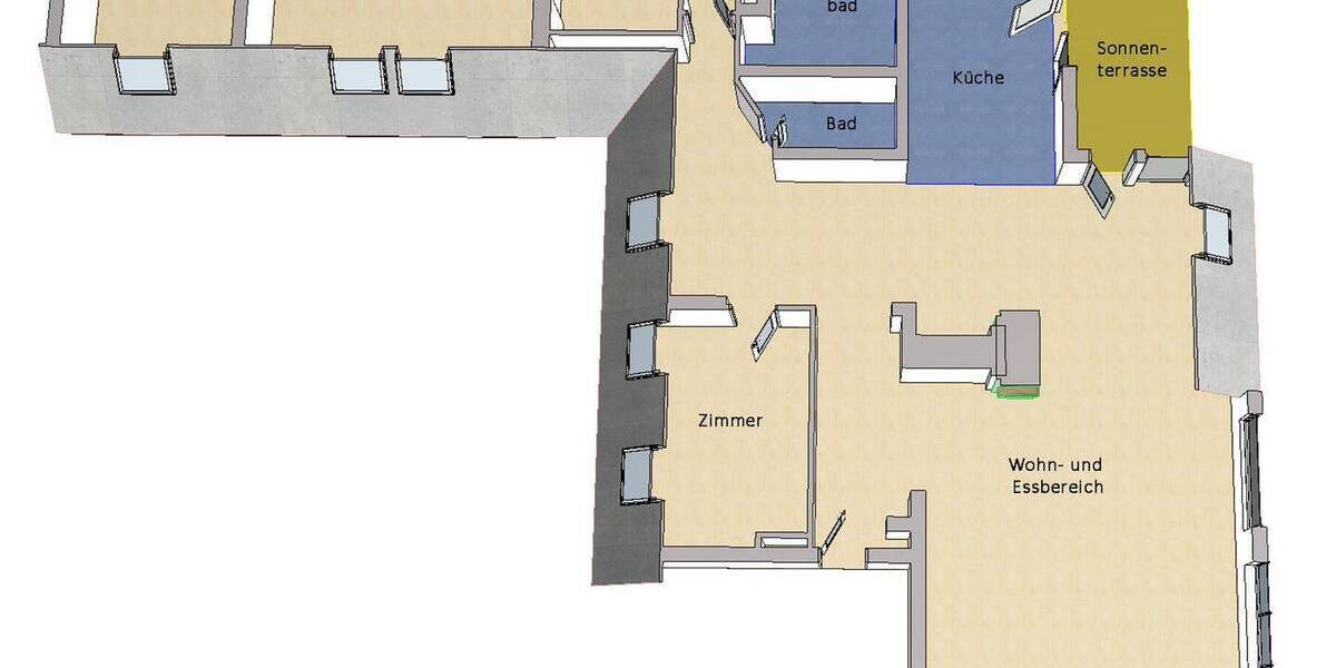 Etagenwohnung Berlin Charlottenburg - 4 Zimmer, 142 m&sup2;, 1.200.000&euro; | Angebot:26672058