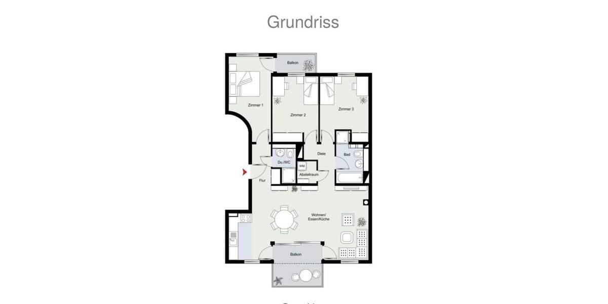 Etagenwohnung Berlin Weißensee - 4 Zimmer, 105 m&sup2;, 775.000&euro; | Angebot:24810099