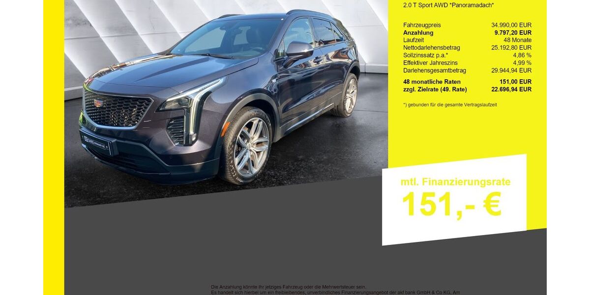 Cadillac XT4 33.200 km 34.990 &euro; Berlin-Französisch Buchholz 13127