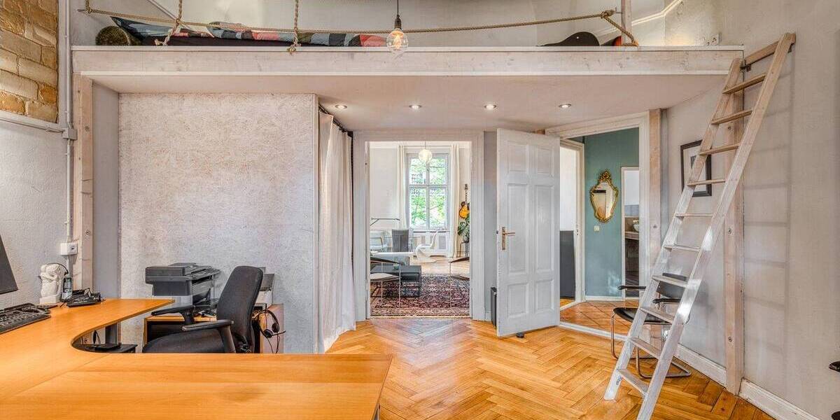 Großzügige Altbauwohnung als Wohngewerbe nahe Kurfürstendamm 4 zimmer