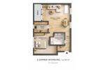 Erdgeschoßwohnung Berlin Charlottenburg-Wilmersdorf - 2 Zimmer, 65 m&sup2;, 375.000&euro; | Angebot:26576121